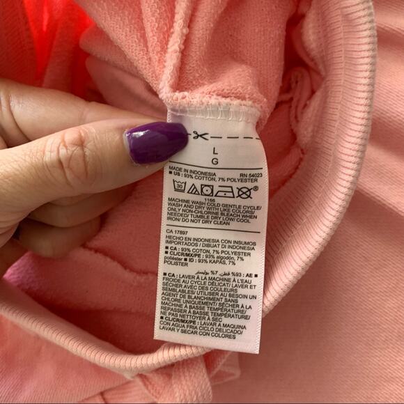 Via Penny Lane Reworked Apparel | The Beatles Come Together Graphic Pink Shorts - Picture 7 of 10